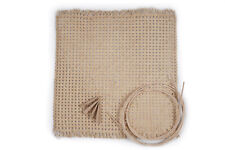 Geflechtstuhl-Reparaturset mit Wiener Geflecht 45x50cm, Splintpeddig, Holzkeilen