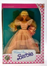 1990 Wedding Day Bridesmaid Barbie Puppe (Brautjungfer) / Mattel 9608, NrfB