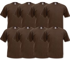 8er FRUIT OF THE LOOM T SHIRT S M L XL XXL XXXL 4XL 5XL HERREN T-SHIRTS VALUE