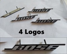 4x BOSE Logo Clip Aufkleber