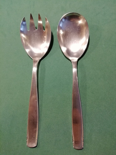 Altes auerhahn salatbesteck - auerhahn,