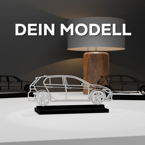Wir erstellen dein - auto, modell