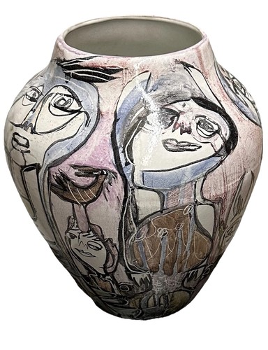 Bodenvase keramik von - bodenvase,, unbek