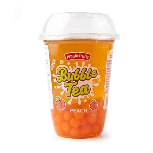Bubble tea 390ml - 390ml, pfirsich