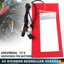 Universal 12V Motorrad Sitzheizung Pad Heizkissen mit Hoch/Niedrig/Aus-Schalter