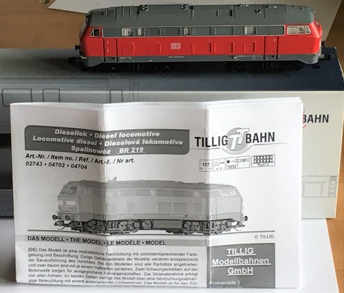 Diesellokomotive 218 der db - 218,