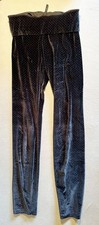 Samt Leggings, schwarz Gr. S Calzedonia
