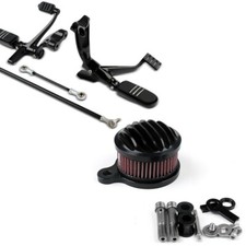 Set vorverlegte Fußrastenanlage + Luftfilter S2