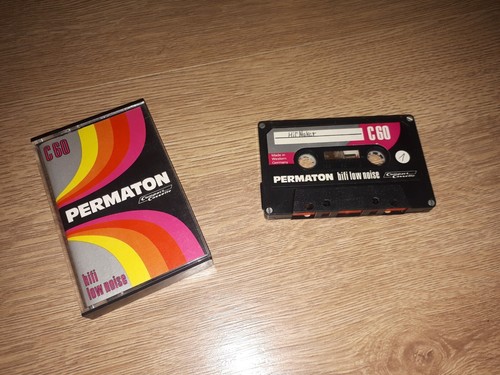 Permaton audio cassette c60 - permaton,