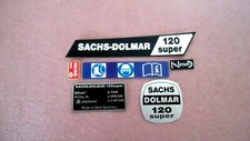 Aufklebersatz für Sachs-Dolmar 120super Motorsäge