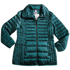 WEGA 1951 Steppjacke Damen Gr. 38 Petrol Glänzend NEU