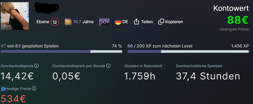 Jahre alter steam - 20,