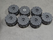 Lego Raumfahrt Weltall 7x neugrau Hartplastik Räder reifen 2515 Ninjago Technik