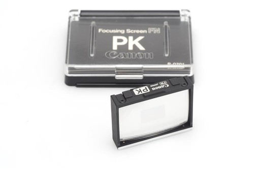 Canon focusing screen - focusing, pk