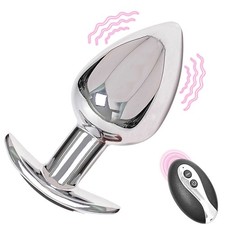 Edelstahl Anal Vibrator Plug