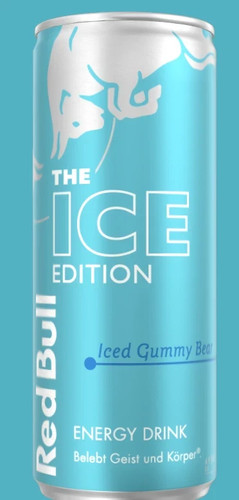 Red bull iced gummy - red,