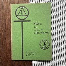 Blätter Für Angewandte