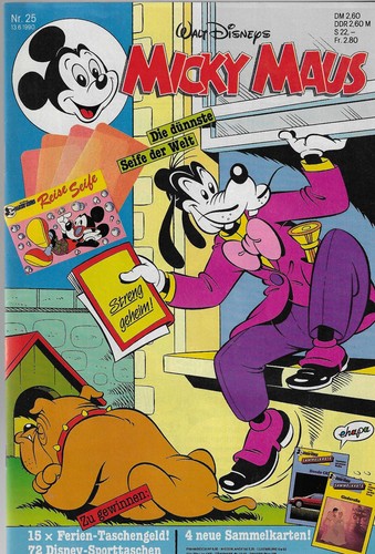 Micky maus 1990 mit - micky, nr.25
