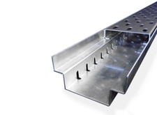 Drainagerinne inklusive Rost