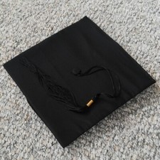 Doktorhut, Hut, schwarz, 23x23