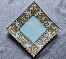 Glas Teller Schale klein Retro