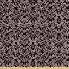 Jahrgang Satin Stoff als