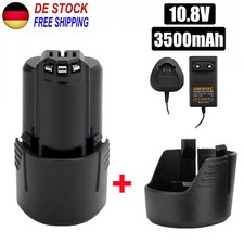 10.8V 3.5AH Li-ion Akku/Ladegerät für Bosch GSR GSB GSA GST GWI GDR GMF BAT412