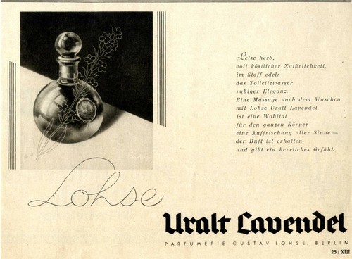 Uralt lavendel toilettewasser - lavendel,