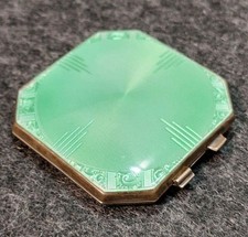 Art-Déco Puderdose aus