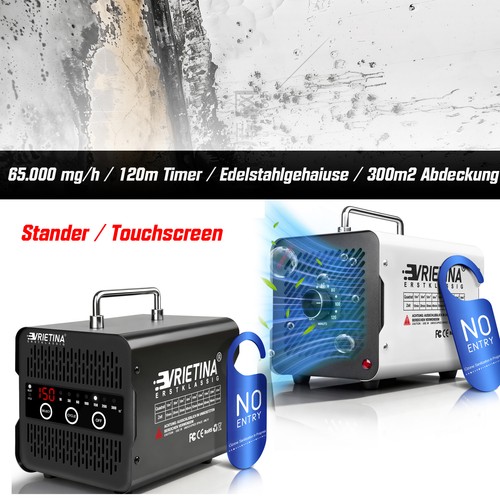 Metal ozongenerator 300 - ozongenerator, 300㎡