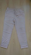 Damen Hose khujo gr.L rosa Baumwolle Gummibund