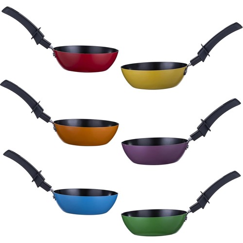 Mini wok set teilig antihaft - wok,