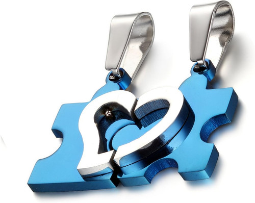 Schmuck 2pcs paare halskette - paare,