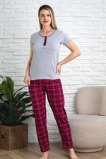Damen Schlafanzug Pyjama Set