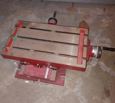 Kreuztisch 430x240mm T-Nuten  Bohrtisch Frästisch Koordinatentisch Achsen 215