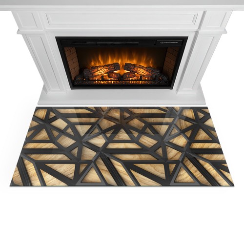 Funkenschutz glasplatte kamin - glasplatte,