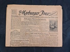 Zeitung Marburger Presse Nr