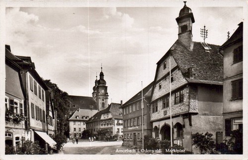 Amorbach odenwald - ak,