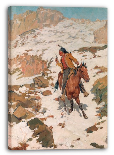 Kunstdruck charles schreyvogel - kunstdruck,