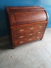 Sekretär Antik Zylinderbüro Antiquität Kirschbaum kostenlose Lieferung Schrank 