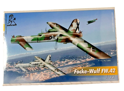 Unicraft focke wulf 1 - fw.42, 1:72