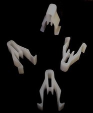 20x Clips Befestigung Halter weiß für Mitsubishi HONDA 90666SDAA01 NEU #079