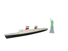 United States 704 Schiff 1 :1250 passt zu Wiking , Hein Mück , Pilot , Tri-ang
