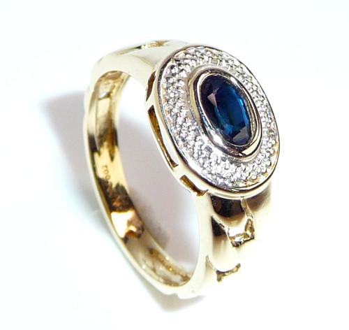 Ring 585 gold weißgold gg - gold, +