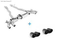 Milltek Sportauspuffanlage ab OPF BMW M5 inkl. Competition F90 je 2x100mm Carbon