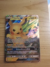 Pokemon Karte - Pikachu GX - Sonne und Mond - SM232 - 2017