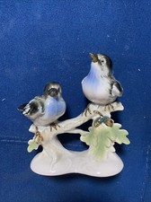 Porzellan Vogelgruppe