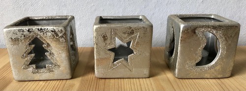 Teelichthalter 6x6 cm - 3,