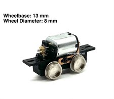 Spur N/HOn30/HOe/009 Spur 0-4-0 Lokantrieb Fahrgestell 13mm/8mm H0e Motor