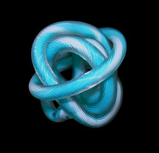 Murano Kunstglas Knoten Objekt